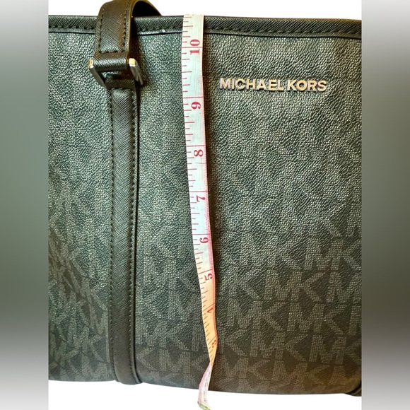 Michael Kors Black Logo Large Tote Bag - Picture 9 of 10